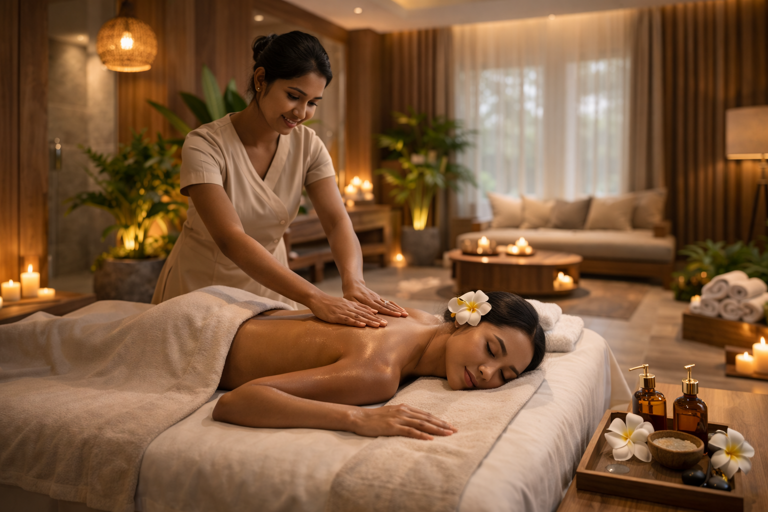 Premium Balinese massage therapy in Chennai